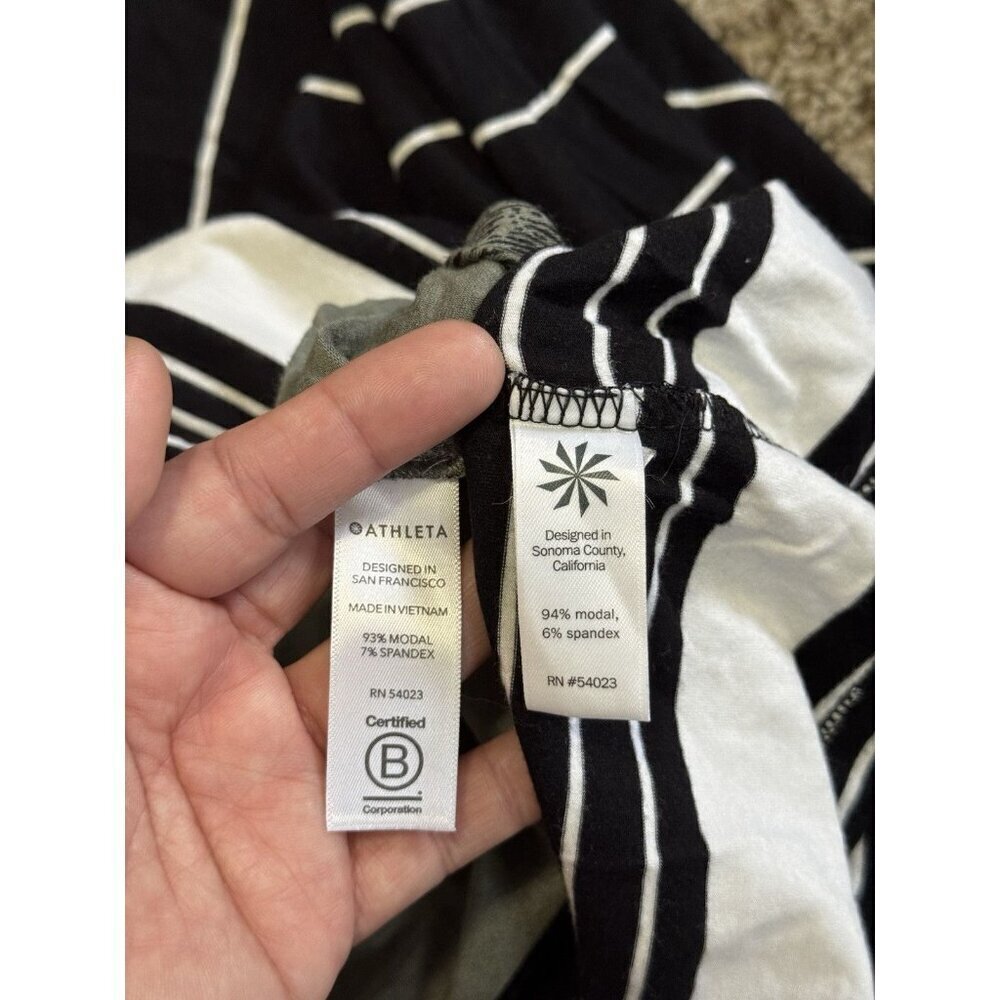 ATHLETA Shift A-line Dress Athleisure Tennis Travel Preppy Casual Lot Of 2 SMALL - Picture 5 of 11